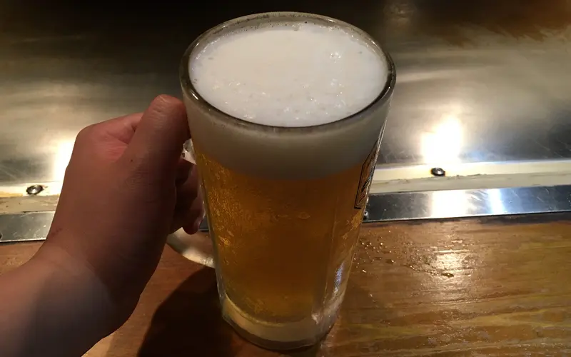 八王子一番｜ガッツリ系のビールにあう広島風お好み焼き