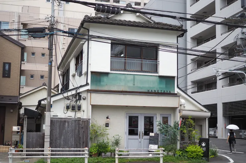 町屋カフェ金多屋　外観