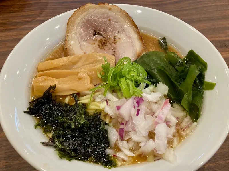 ラーメンの館 輝_煮干しラーメン