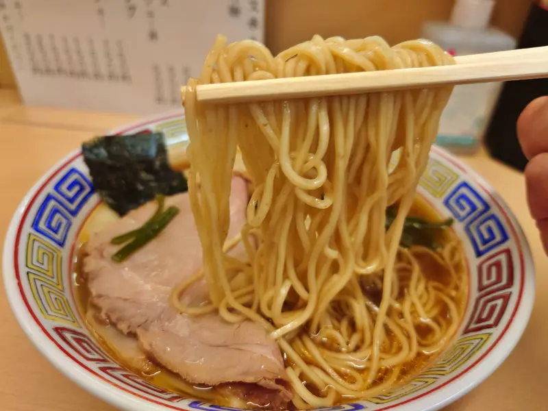 煮干鰮らーめん圓_圓_煮干鰮らーめん_麺