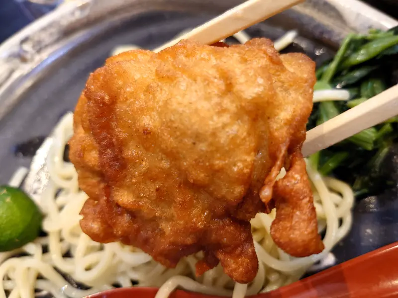 鶏白湯専門店つけ麺まるや_鶏白湯_から揚げ