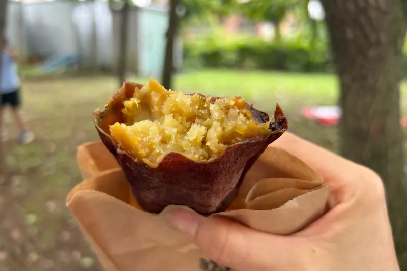 オンガタマルシェ_十二十芋の壺焼き芋中身