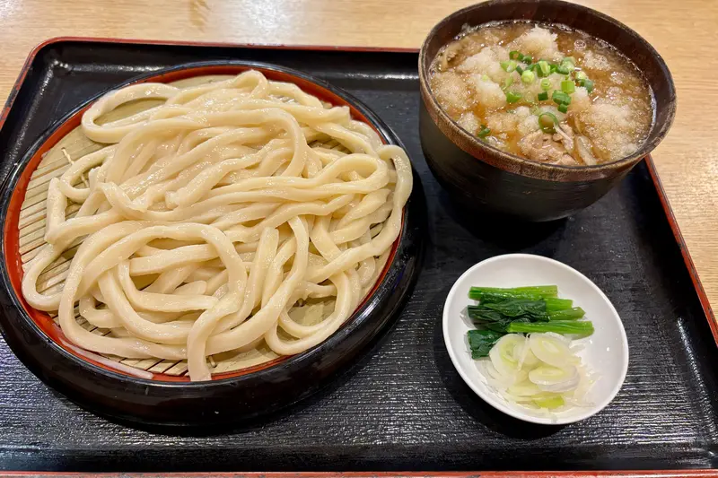 武蔵野うどんたまや_肉みぞれうどん