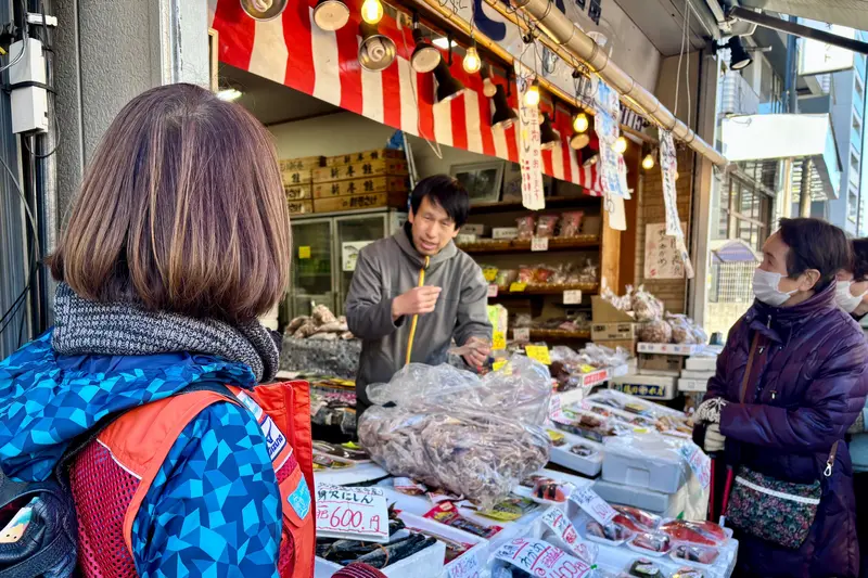 CHITOSEYA開運福招きツアー_店員さんとのやりとり