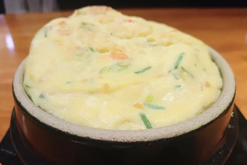 四季彩 里やま_韓国風茶碗蒸し「ゲランチム」