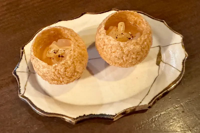 grege 当日提供お料理 パニプリ