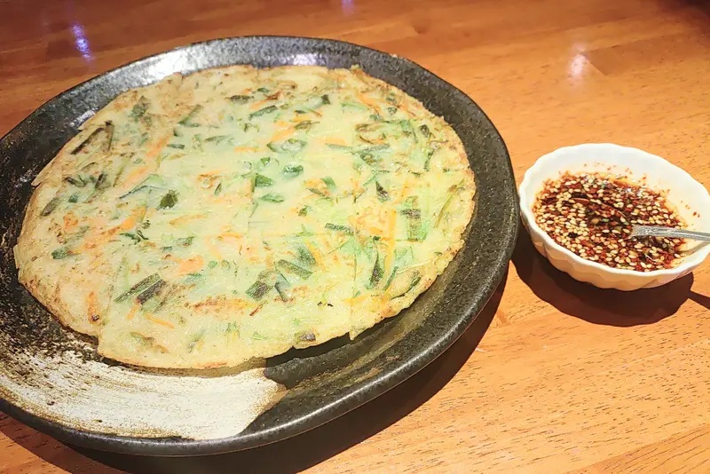 四季彩 里やま_韓国料理の定番「本日のチヂミ」