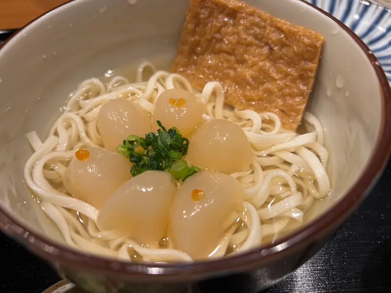 万博丼とニャクニャクうどんランチ_ニャクニャクうどん