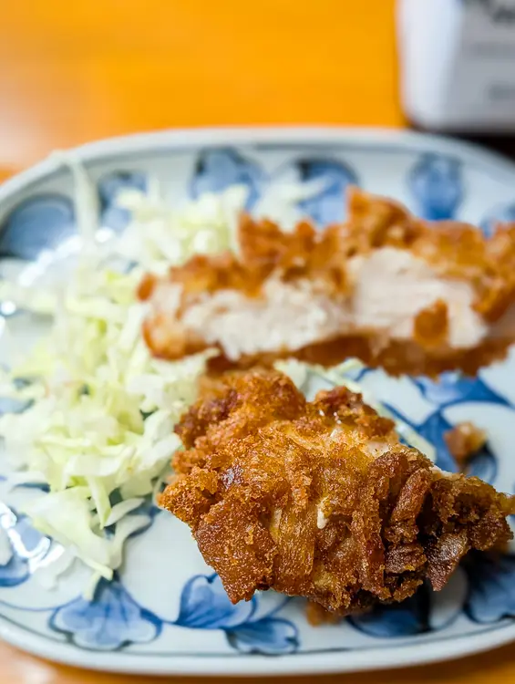 北野タンポポ_八王子ラーメン_とりカツ