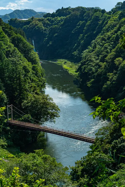 高尾山_奥高尾_東海自然歩道弁天橋
