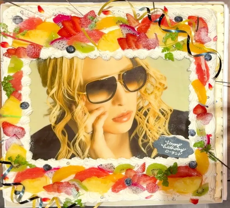 ローランドさんお誕生日会 ケーキその1