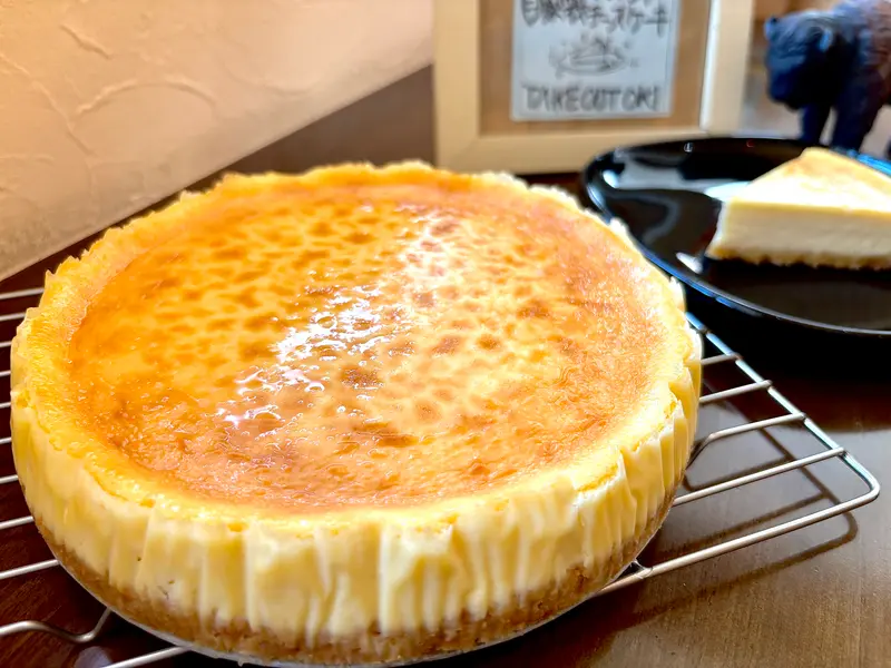 cafe5_ベイクドチーズケーキ