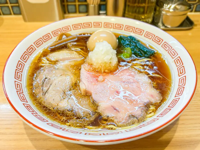 中華そばえにし_味玉そば