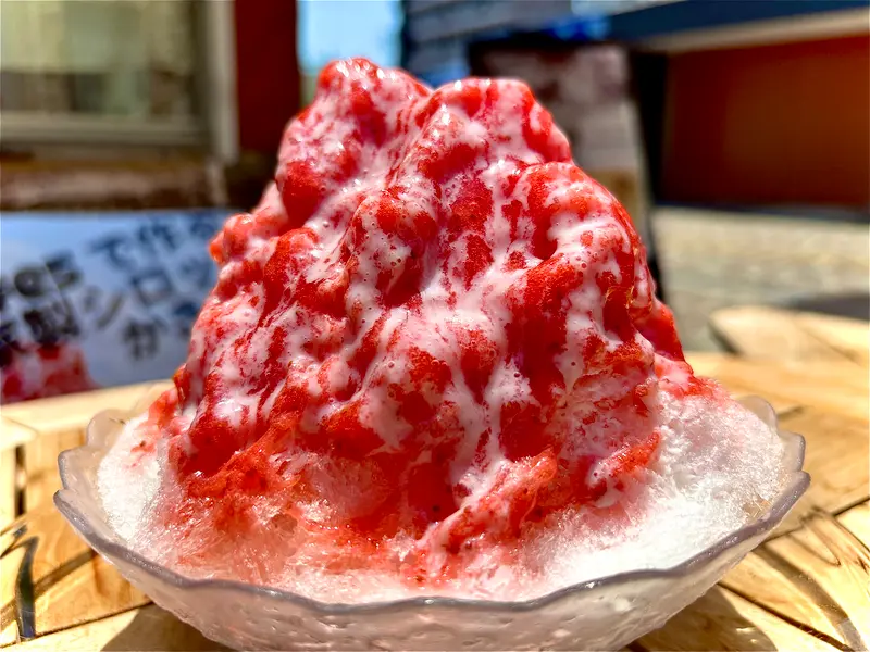 cafe5_自家製シロップかき氷