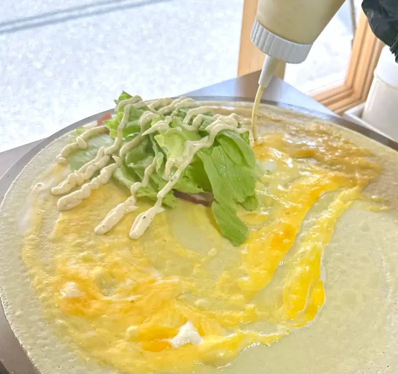 Crepie_ハムタマゴレタス