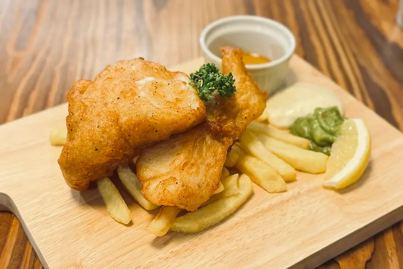 cafe&bar BunBunBun フィッシュ&チップス