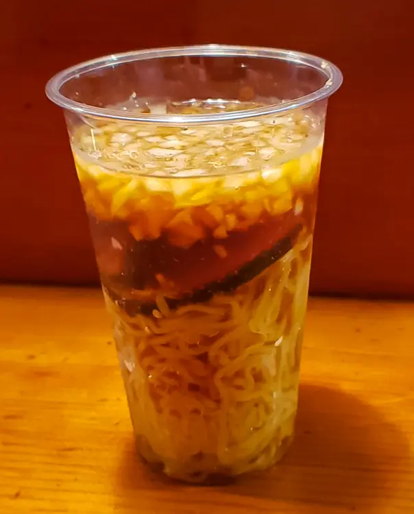 百馬_八王子まつり_ワンコップ_冷やし八王子ラーメン
