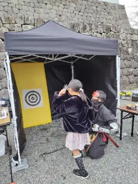 北条氏照フェス_手裏剣撃ち体験