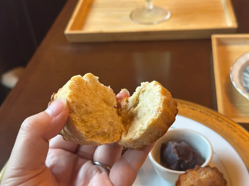 升階茶寮 バターと生クリームたっぷりの贅沢なスコーン