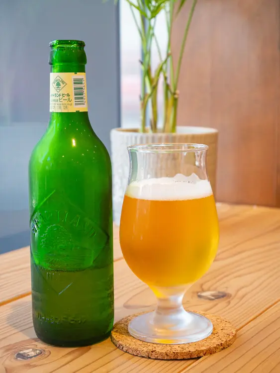 まちの駅八王子CHITOSEYAでビール