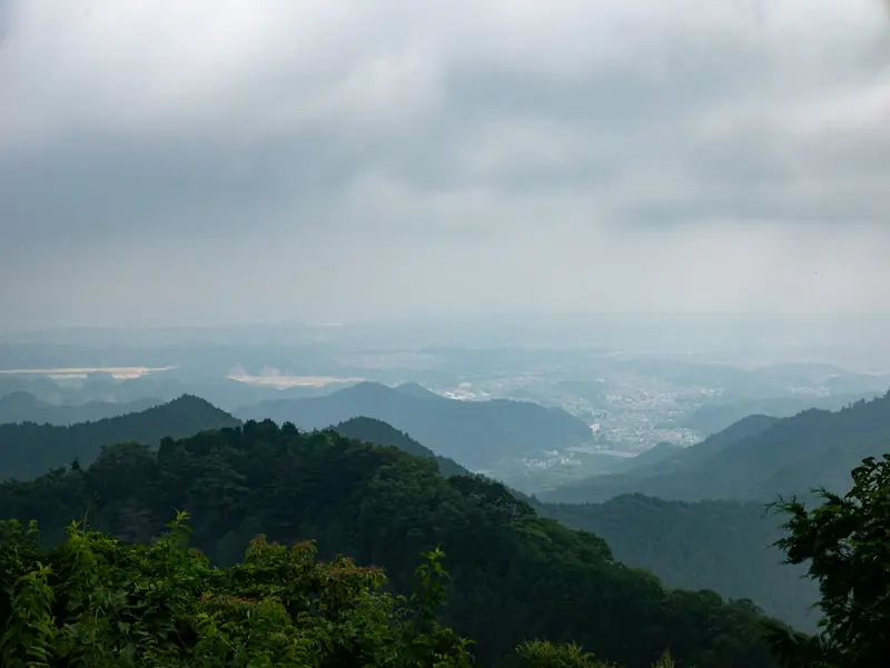 景信山_山頂からの眺め