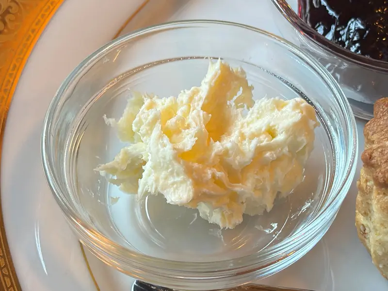升階茶寮 クロテッドクリームはなめらかで至福