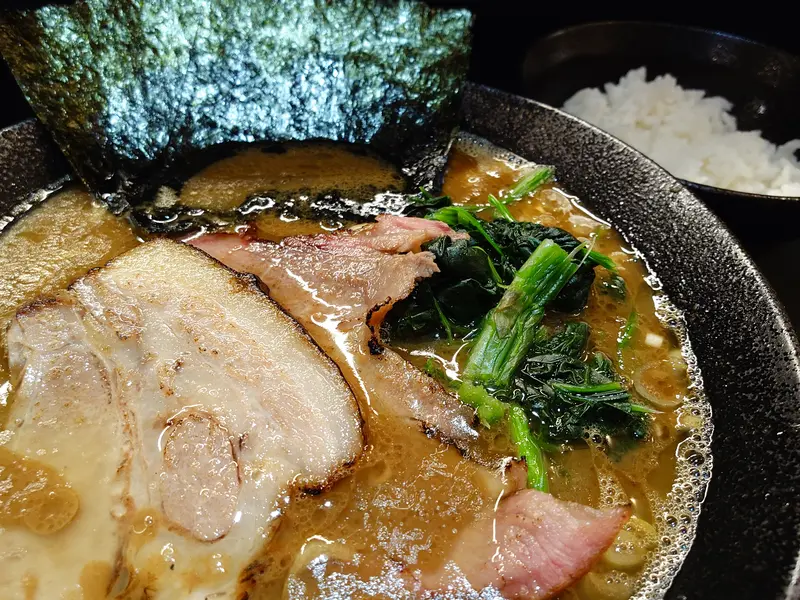 家系ラーメン竜_ラーメン