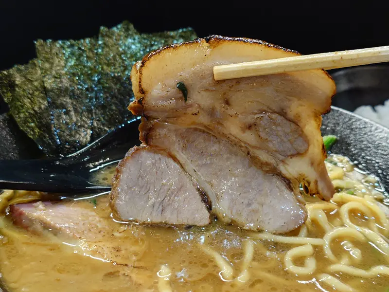家系ラーメン竜_ラーメン