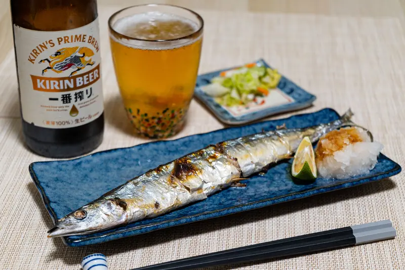 サンマの塩焼き