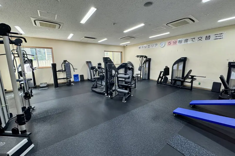 富士森体育館トレーニング室　筋トレエリア