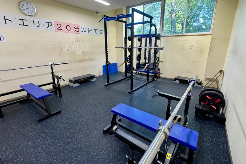 富士森体育館トレーニング室　ウェイトエリア