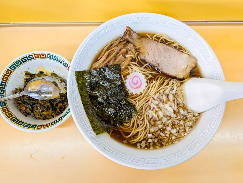 トモエのラーメン