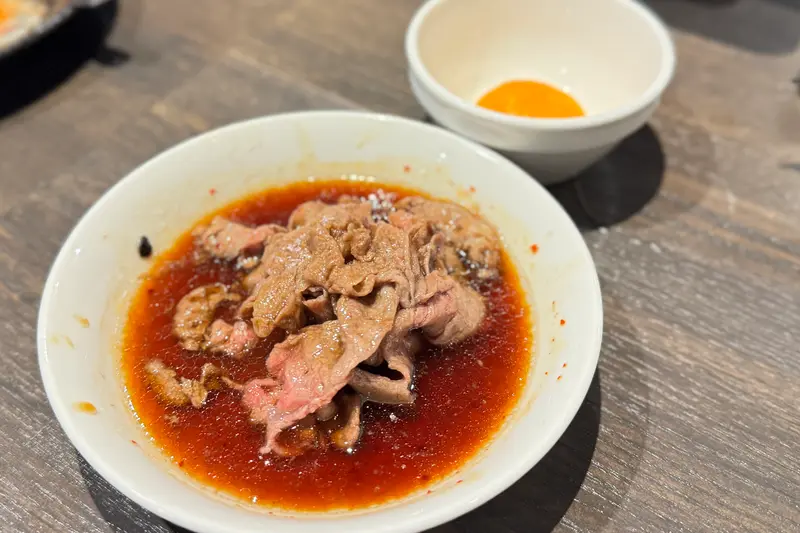 焼肉とごはんの奇跡八王子店飲める霜降りカルビ