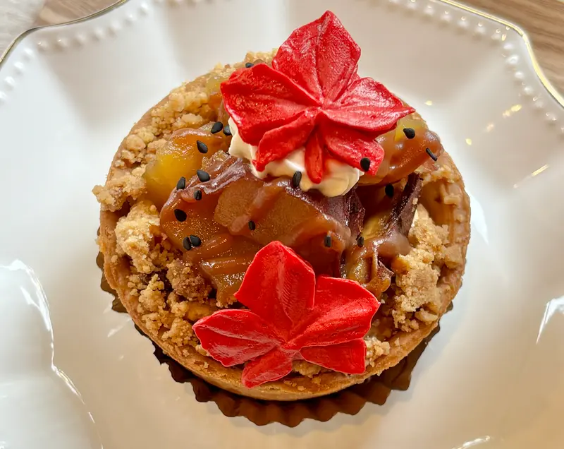 Monde de reve　大学芋風タルト(アップ)