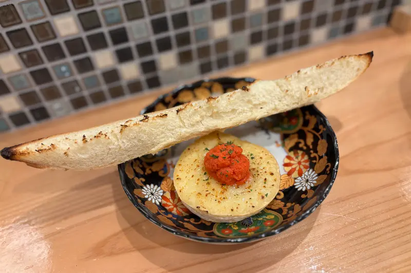 呼炉凪来八王子店_明太カマンベール