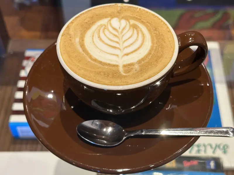 LAMP COFFEE　珈琲シナモンミルクティー