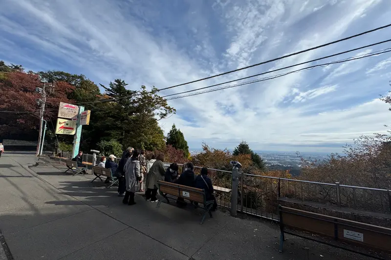 高尾山展望台