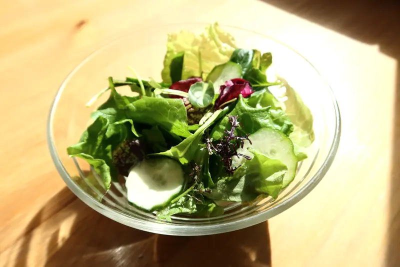 Deep Forest_おむすびプレート_サラダ