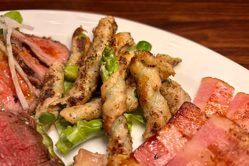 肉バル Meat Up_アスパラ肉巻き