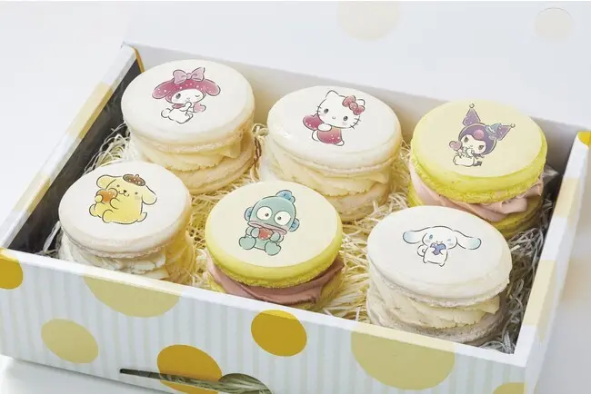 テイクアウト限定!サンリオキャラクターズ遊園地のおみやげマカロンBOX