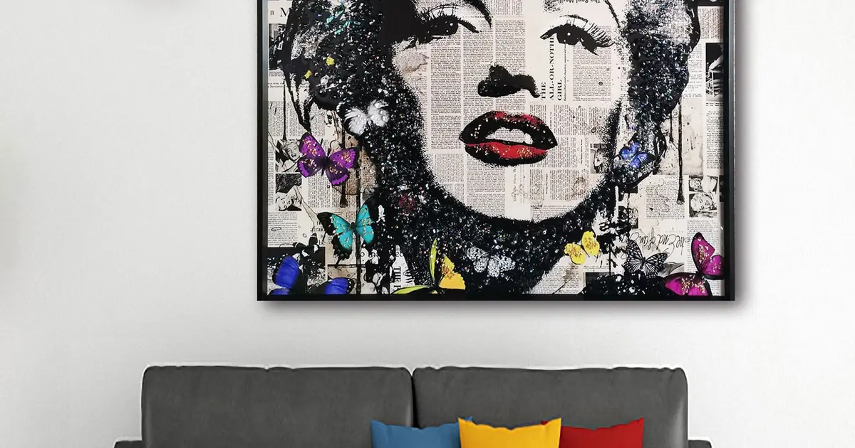 顔絵　飾り　絵画　絵 楕円、顔 | Chisato Oda SHOP