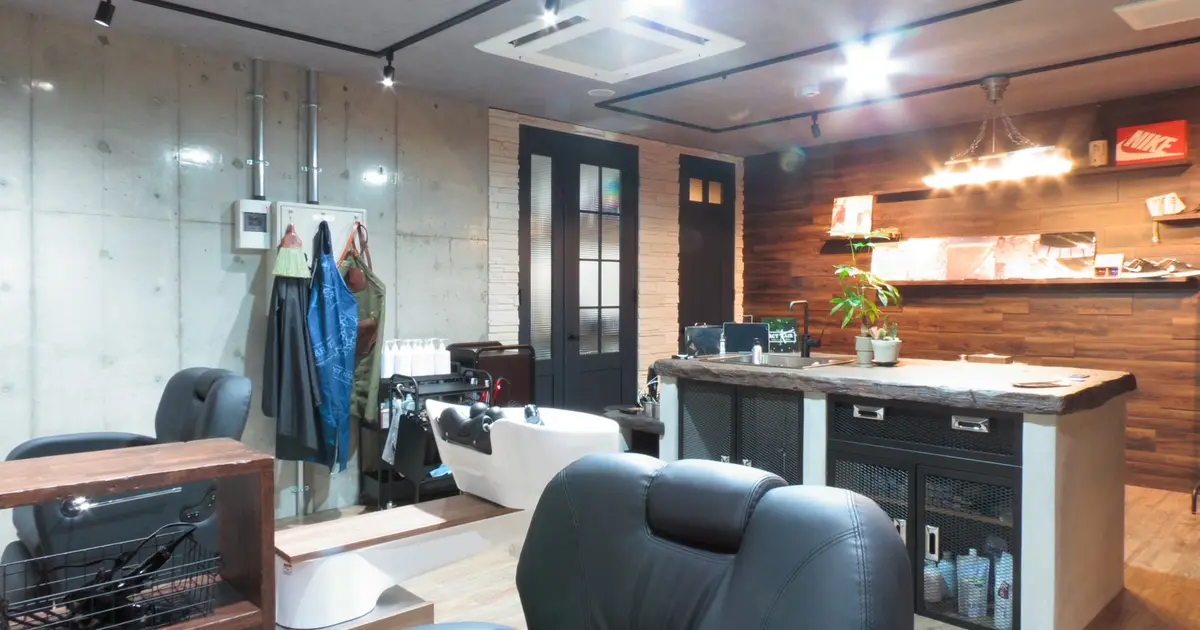Men’s BARBER ACT HAIR(アクトヘアー)の外観