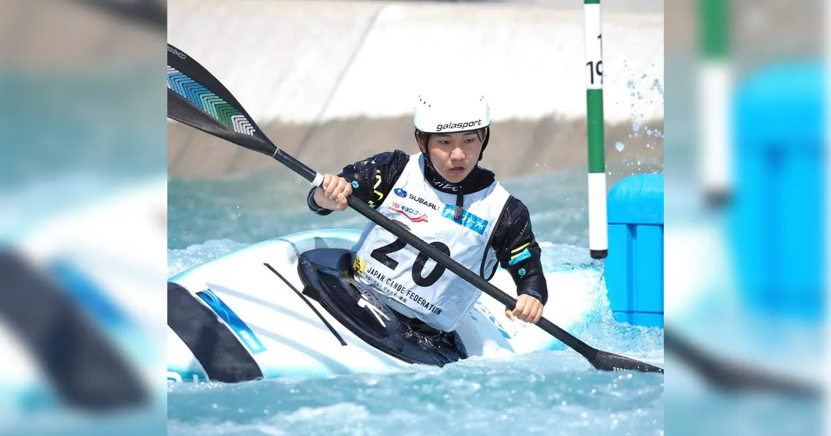 目指すはロサンゼルスオリンピック。カヌー競技ジュニア日本代表
