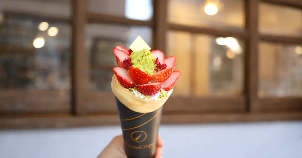 あの『Twins crepe』が帰ってきた。パリの街角を思わせる特別な