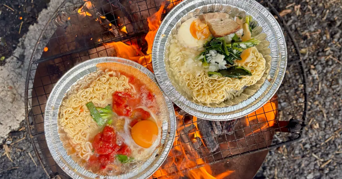 高尾で焚き火ラーメン『タキビメン』、週末行こう