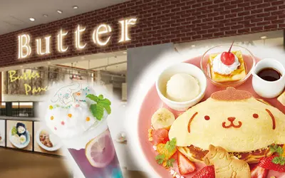 パンケーキ専門店Butter×サンリオのコラボメニューがリニューアル！