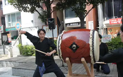 お祭りだけじゃもったいない 6月24日横山町「シムラホール」で太鼓ライブ