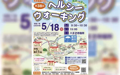 【5/18開催】市民健康の日 第38回ヘルシーウォーキング