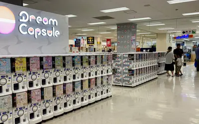 600種類以上のカプセルトイがそろう『ドリームカプセル』がオープン！夏には『GiGO』も仲間入り