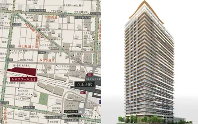 八王子駅前に32階建て免震タワー誕生！『ルネタワー八王子』事前案内会スタート